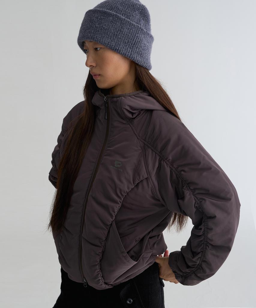 WELLBEING EXPRESS Thinsulate Padded Jacket Brown