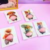 2Pcs 3D Belly Pinching Stickers Creative Cartoon Anti-Collision Car Decoration Stickers Pp Butt Sticker Shiba Inu Dog Decoration