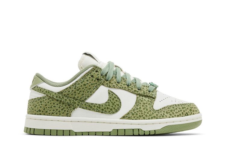 Women's Sneakers Nike Dunk Low Safari Oil Green (Women's) Oil Green/Treeline-Sail