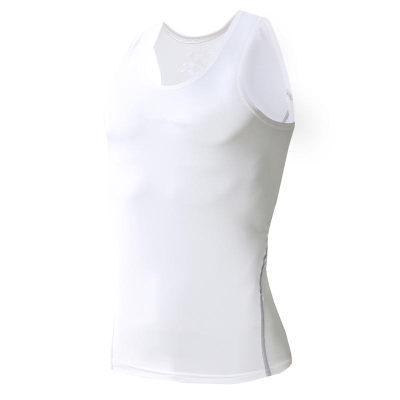 Мужские быстросохнущие спортивные леггинсы-жилет для баскетбола, бега и летнего фитнеса