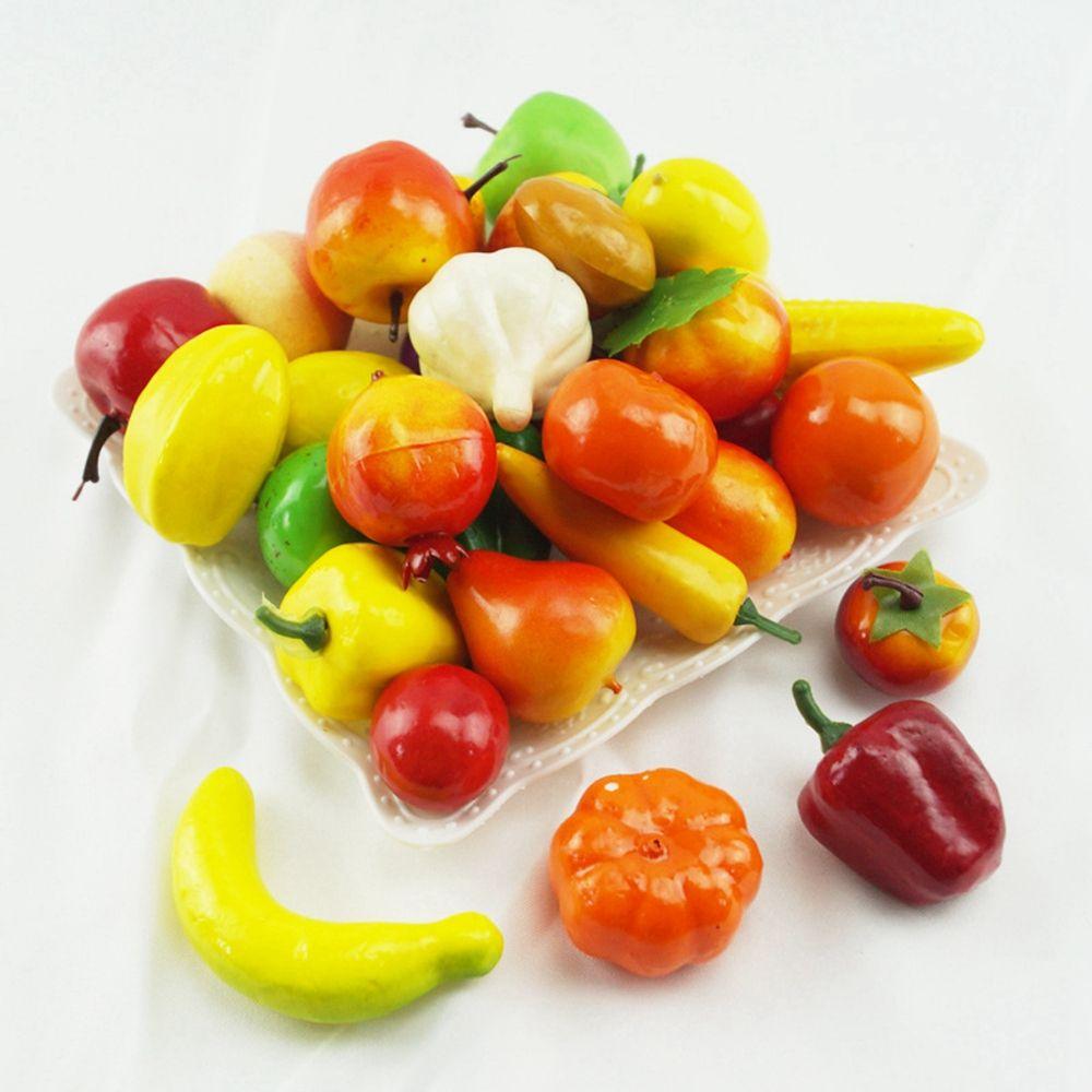 Peach Orange Home Decoration Artificial Fruits Fake Fruits Artificial Foods Simulation Vegetable