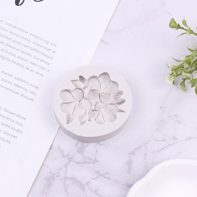 Силиконовая форма в форме цветка Diy Gardenia Plumeria Rubra Форма для мыла и помадки для торта