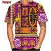 Summer Hot Sale 3D Print Africa Dashiki T Shirt For Men Plus Size Short-sleeved Round Neck Men's Tee Tops Streetwear Ropa Hombre