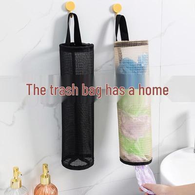 Настенный бытовой держатель для мусорных пакетов с большим объемом для хранения