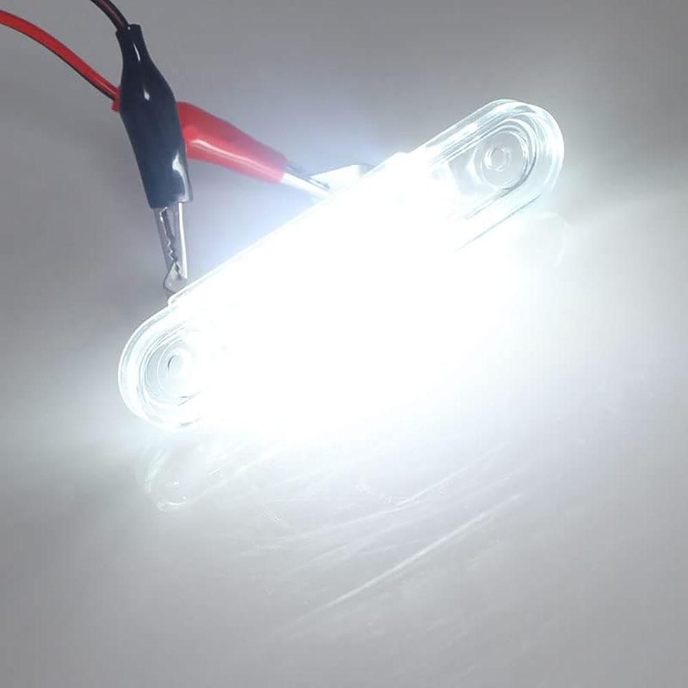 1 пара светодиодных фонарей номерного знака A1248200256 для Mercedes-Benz W124 W201 W202