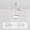 Nordic Pendant Lihgt Wooden LED Home-Appliance Decoration Hanging Lamp For Bedroom Living Dining Room Study Illumination Fixture