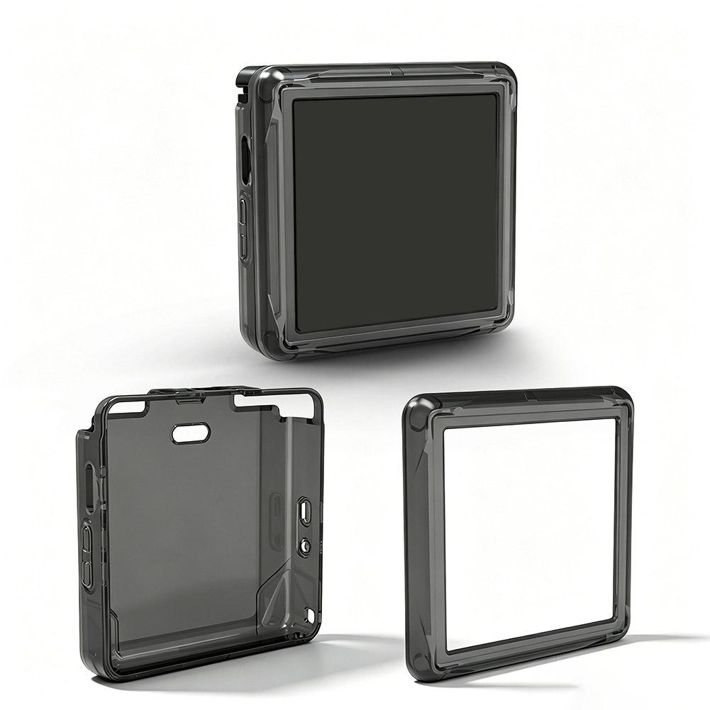 Clear TPU Game Console Case For Anbernic RG Rotate Shockproof Protective Cover Transparent Soft Shell Gaming Accessories