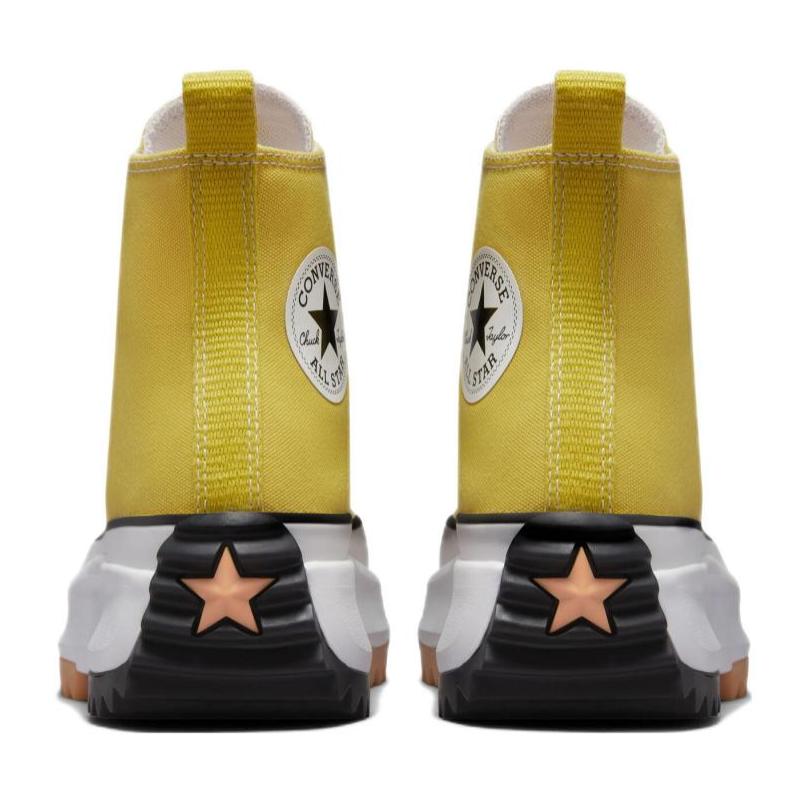 Converse Run Star Hike Повседневные высокие эспадрильи Унисекс Желтый