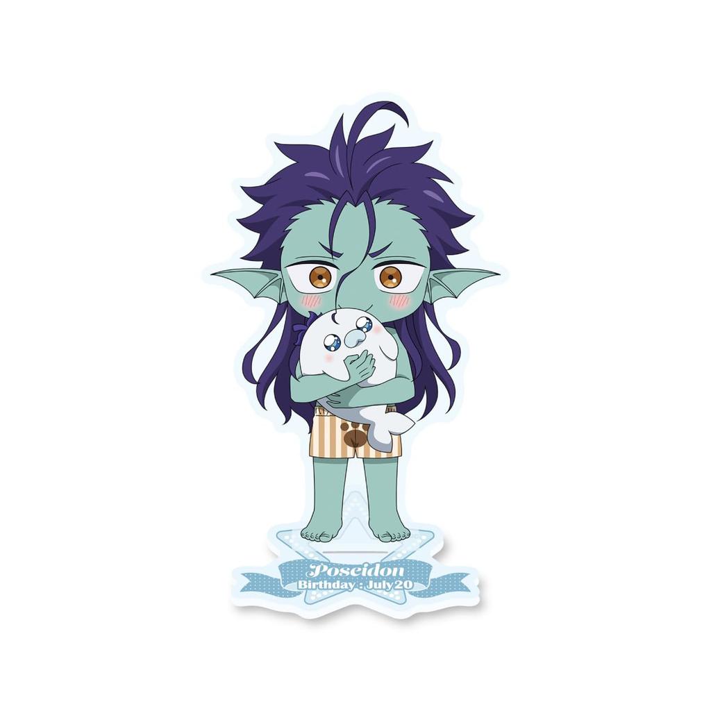 Отаомэ в замке демона 202307 Маленький Посейдон акриловая подставка