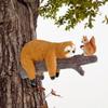 Cute Sloth and Squirrel Tree Hanging Simulated Tree Decorations Pendant  Outdoor