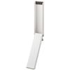 Magnetic Folding Door Stopper, White, Approx. W4.5 X D9.5 X H28cm, Smart, Easy Installation for Entrances, Product Number 2486