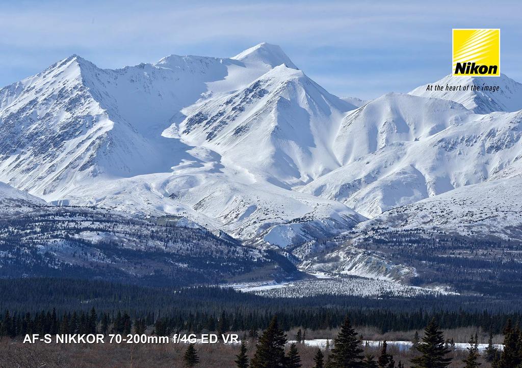 Nikon Телеобъектив с переменным фокусным расстоянием NIKKOR ED VR, совместимый с полноразмерными объективами AF-S 70–200 мм f/4G