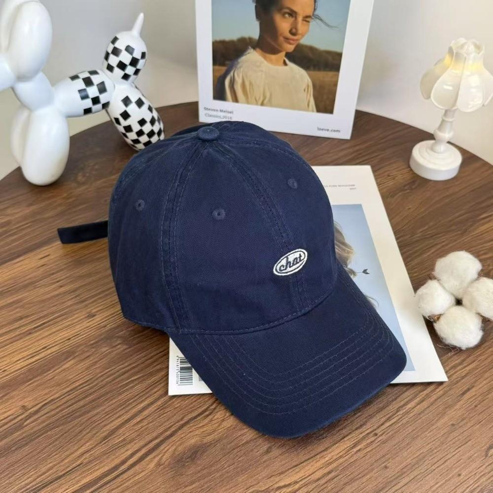 Embroidery Baseball Hat Korean Snapback Cap Casual Peaked Cap Men Women