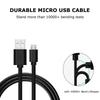 Кабель Arzweyk USB A на Micro USB для микрофона, 5 футов, синий. Совместим с профессиональными микрофонами Yeti Nano и Yeti X