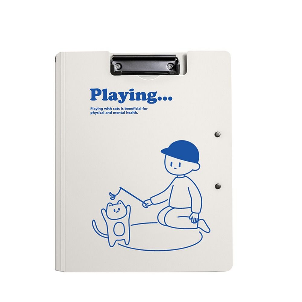 with Double Clips A4 File Folder Frosted Memo Clip Board Creative Clipboard  Creative Stationary