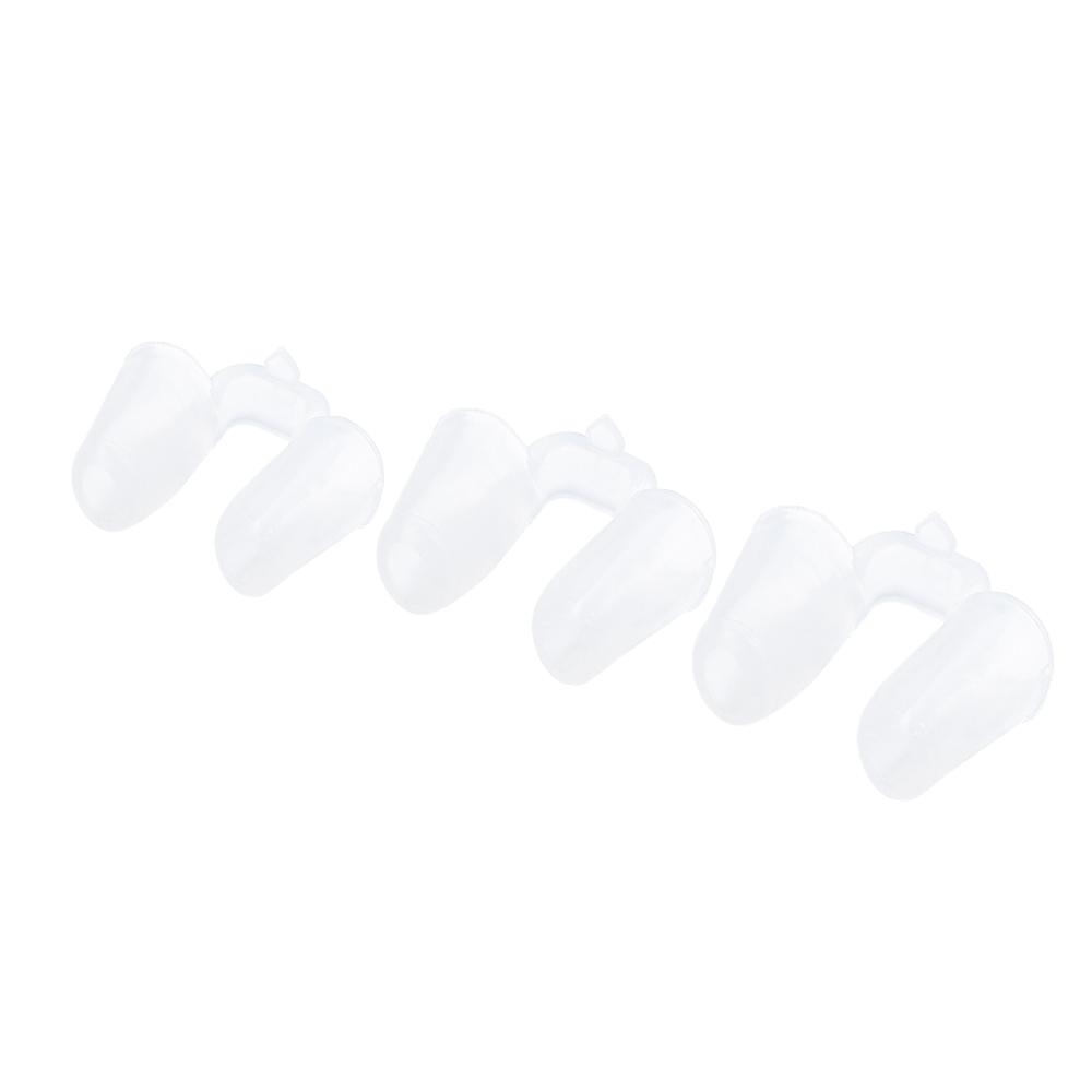 Прозрачный зажим для носа из силикагеля, послеоперационный фиксатор для коррекции искривленного носа, поддержка формирования ноздрей