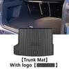 TPE Car Trunk Mat For BMW X3 G48 LWB MK4 2024 2025 2026 Waterproof Rubber Rear Trunk Pad Cargo Liner Auto Carpet Mat Accessories