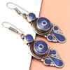 Tibetan Turquoise Lapis Lazuli Nepali Earrings Handmade Jewelry Coral Tribal