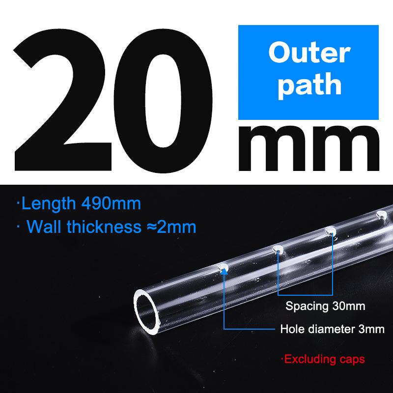 Фильтр для аквариума Rain Spray Bar Сливная труба Прозрачный акриловый комплект выпускной трубы Rain Shower Аксессуары для внешнего фильтра для аквариума