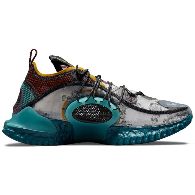 Nike Кроссовки унисекс ISPA Flow 2020 Dark Teal Green Grey Black Light-Stone DM2832-001