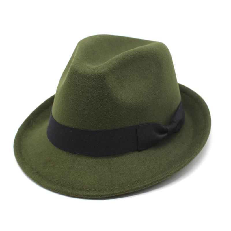 Мужские и женские цилиндры, черная джазовая шляпа с бантом, шерстяная шляпа, маленькая шляпа с загнутыми полями, джинсовый цилиндр.