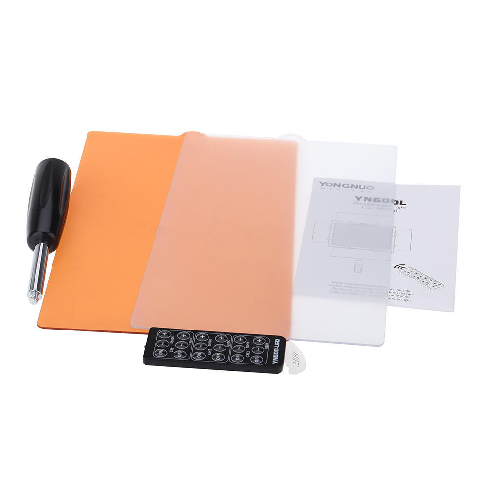 Yongnuo YN600L 600 светодиодная студийная видеолампа с регулируемой цветовой температурой для Canon Nikon