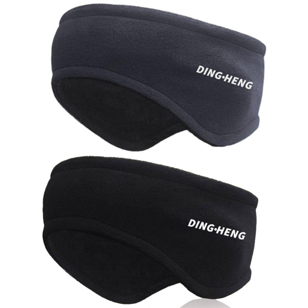 Stretchy Winter Earmuffs Polar Fleece Sports Earmuffs New Ear Warmers Headband Men Women