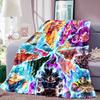 Dragon Ball Print Blanket Warm  Comfortable Flannel Blanket for Bedrooms, Sofas, Beds, Chairs, Picnics, Travel -LXR17