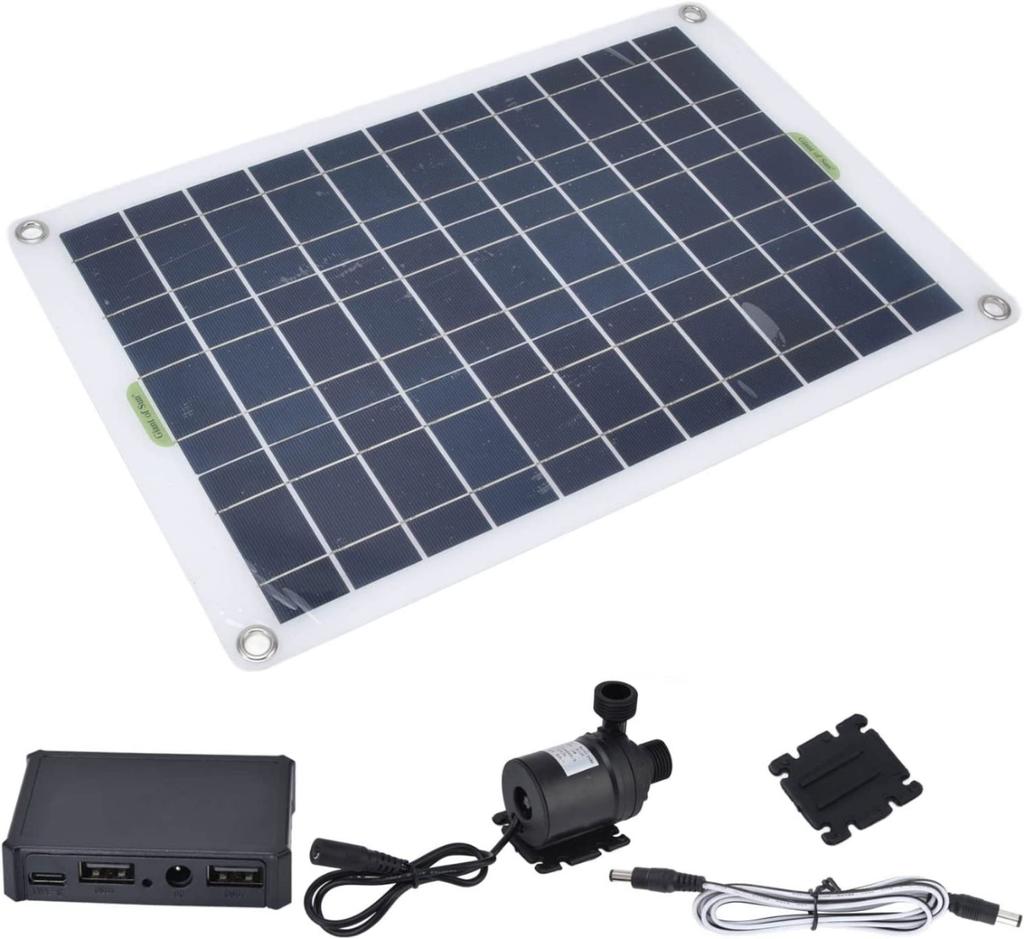 Комплект солнечного водяного насоса 50 Вт, комплект фонтанного насоса из поликристаллического кремния с солнечной панелью, используемый для солнечного фонтана, бассейна, гидропонного сада
