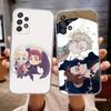 Хорошие предзнаменования Милый чехол для телефона для Samsung Galaxy A,71,70,52,51,40,31,50,50S,30S,21S,12,10,Note20ultra Прозрачная крышка