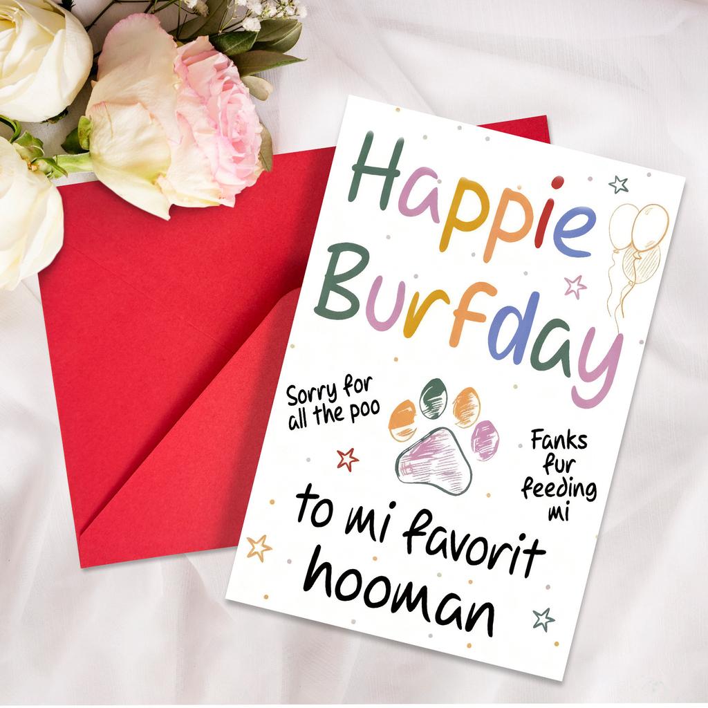 10 Cartoon Birthday Card Envelopes Set With A Variety Of Creative Birthday Greeting Cards