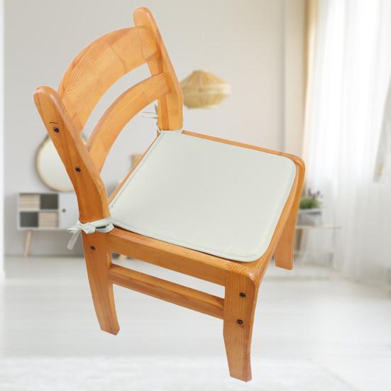 Chair Cushion Solid Color Portable Polyester Sturdy and Durable Chair Cushion for Home