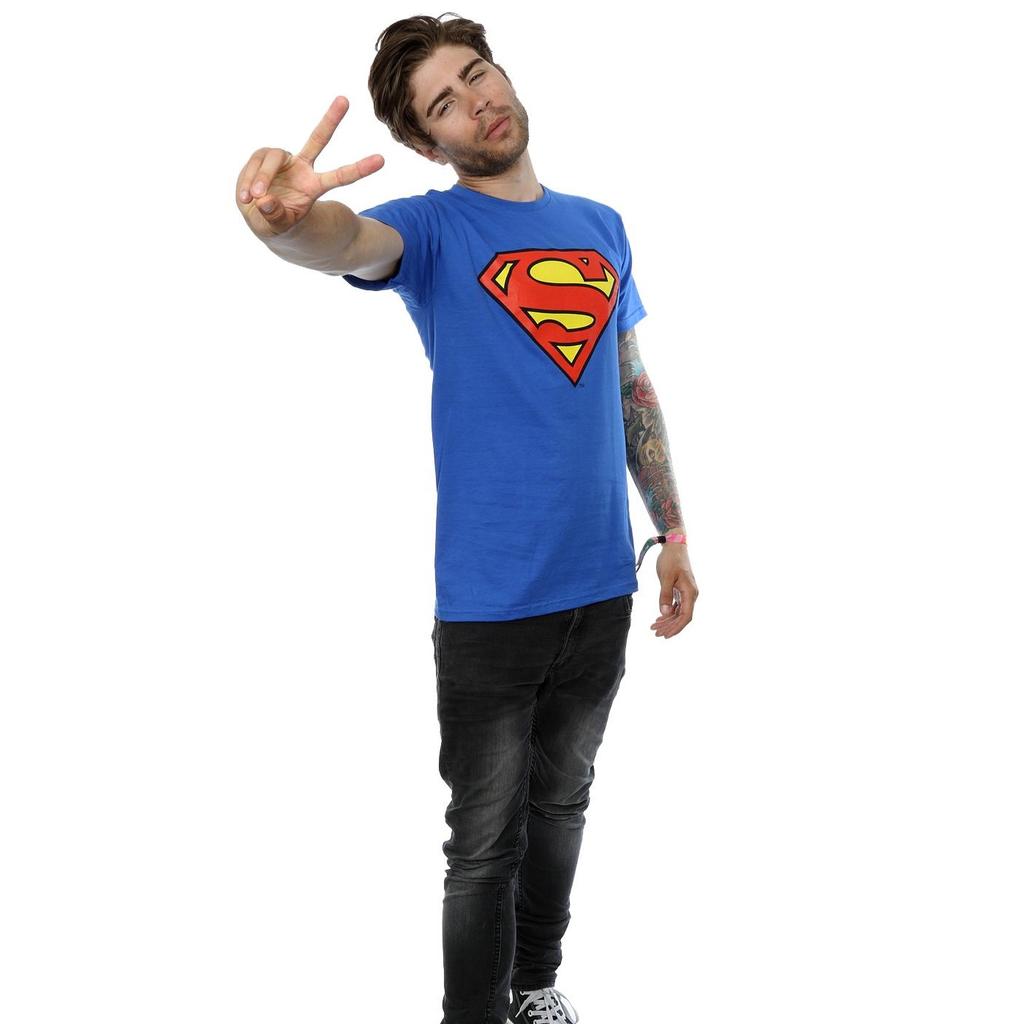 DC Comics Mens Superman Logo T-Shirt