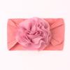 New cute and comfortable flower children's jewelry, soft solid color baby fontanelle headband, baby headband