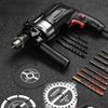 High-Power Dual-Function Electric Drill & Hammer for Household Use