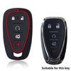 Силиконовый чехол для ключа автомобиля Chevrolet Malibu Blazer Traverse Seeker Onix Equino Volt Bolt Trax Orlando Cruze Spark Sonic Camaro