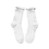 Spring Summer Autumn Flower Socks Lolita Girls Pure Cotton JK Socks White Lace Socks Bowknot  Socks