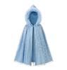 HOOMINIDAY Girls' Elsa-Style Snow Princess Lace Cape