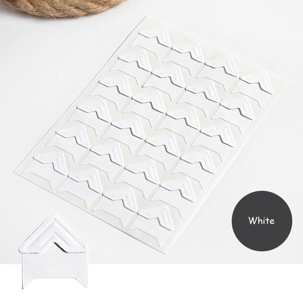 Ретро Аксессуары Крафт Бумага Украшение Скрапбукинг Фотоальбомы Рамка DIY Уголки-наклейки