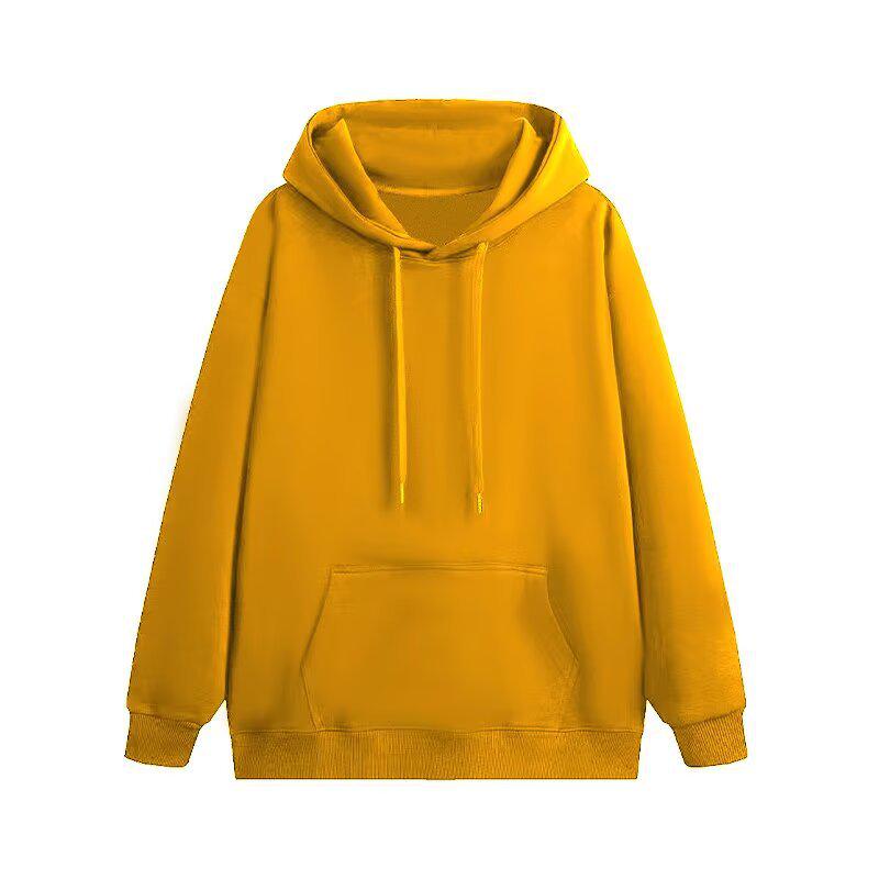 Brushed Fleece Hooded Sweatshirt - 22 Colors, Custom Text & Patterns, Perfect for Uniforms & Group Workwear, Autumn/Winter