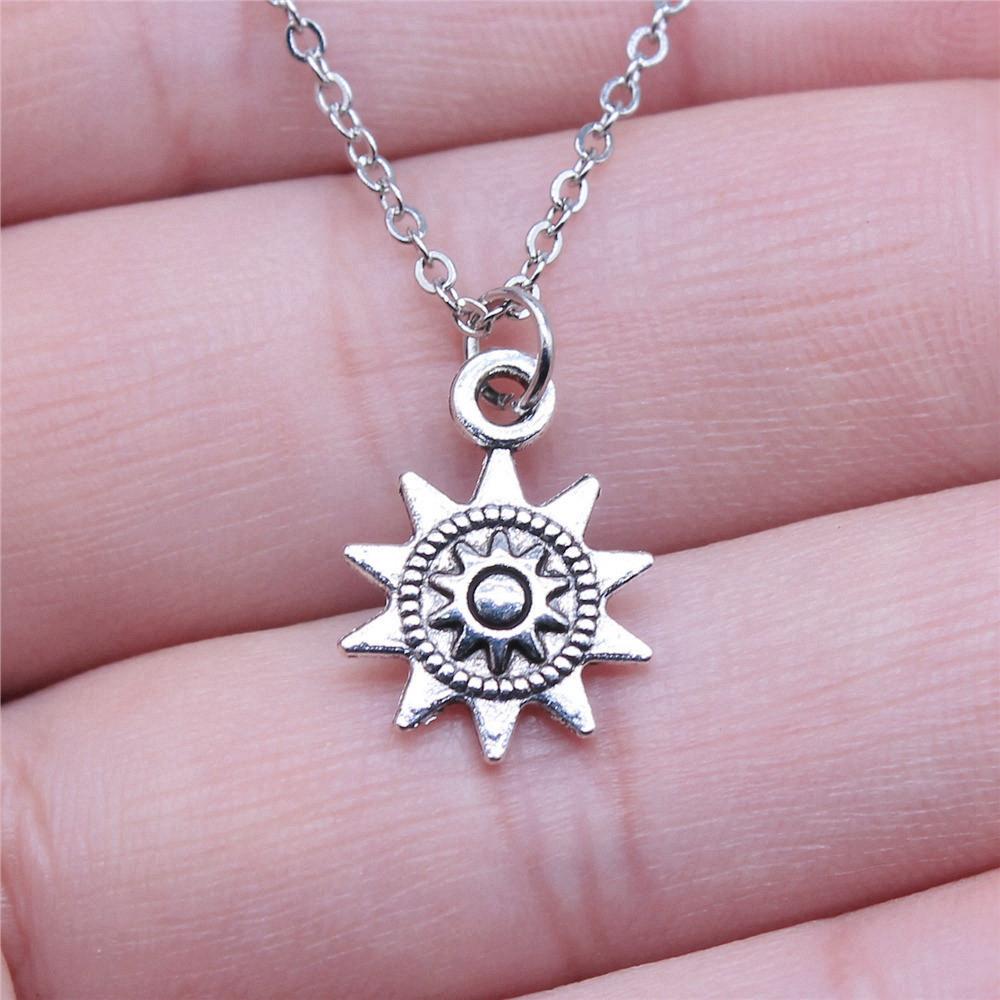 Колье Чокеры 40см Короткая Цепочка Солнце Луна Детские Ювелирные Изделия Материалы QN071