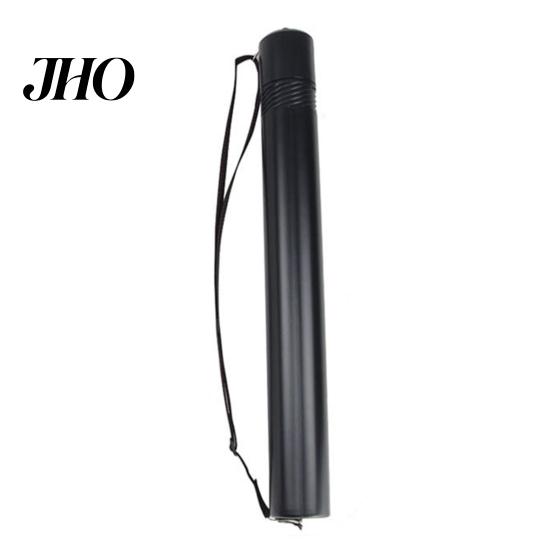 Document Storage Tube Extendable Poster Painting Case Expands from 19.7" to 35.4" Drawing Carrier with Lid Adjustable Shoulder Strap for Documents