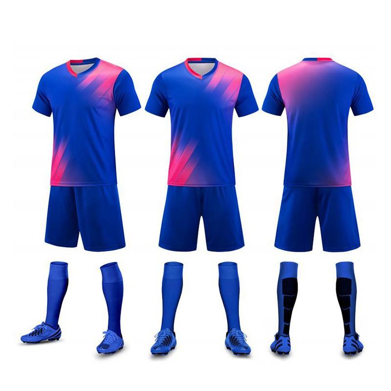Custom Printed Sportswear Set Soccer Training Competition Lightweight Breathable Performance Jersey Unisex
