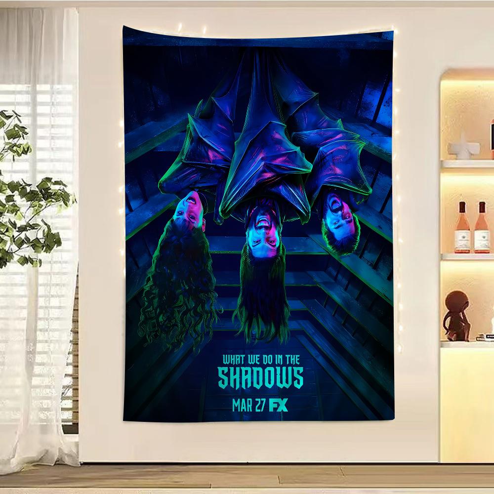 What We Do in the Shadows Movie Hanging Bohemian Tapestry Bohemian Wall Tapestries Mandala Kawaii Room Decor