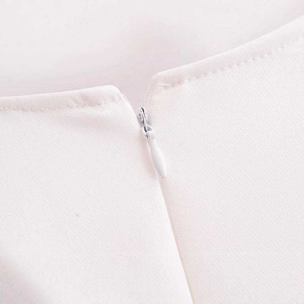 Весна 2025 Женское европейское и американское стиль приталенное платье-свинг с вырезом халтер