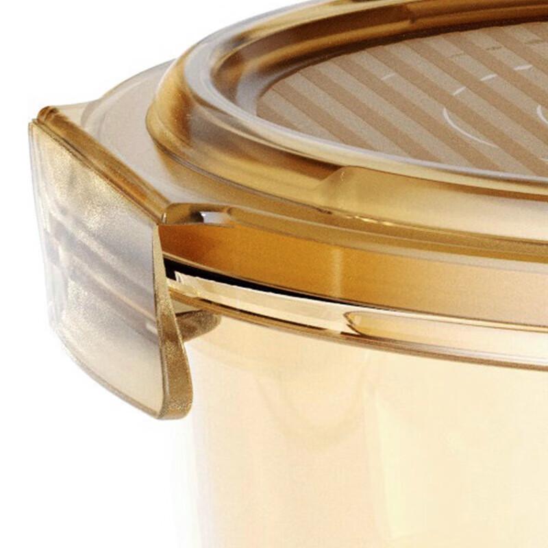 LOCK&LOCK Amber Borosilicate Glass Food Storage Container Set