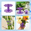 1/2Pcs Flower Arrangement Holder Reusable Plastic Floral Grid DIY Bouquet Flower Arranger Frog Plant Stem Fixation Stand Flower Arranging Tools