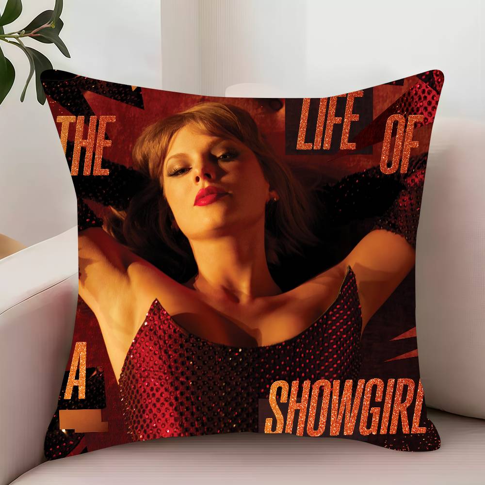 The L-Life of a Showgirl Singer Pillow Case Decor Protective Covers Comfortable soft for Sofa Living Room Home office