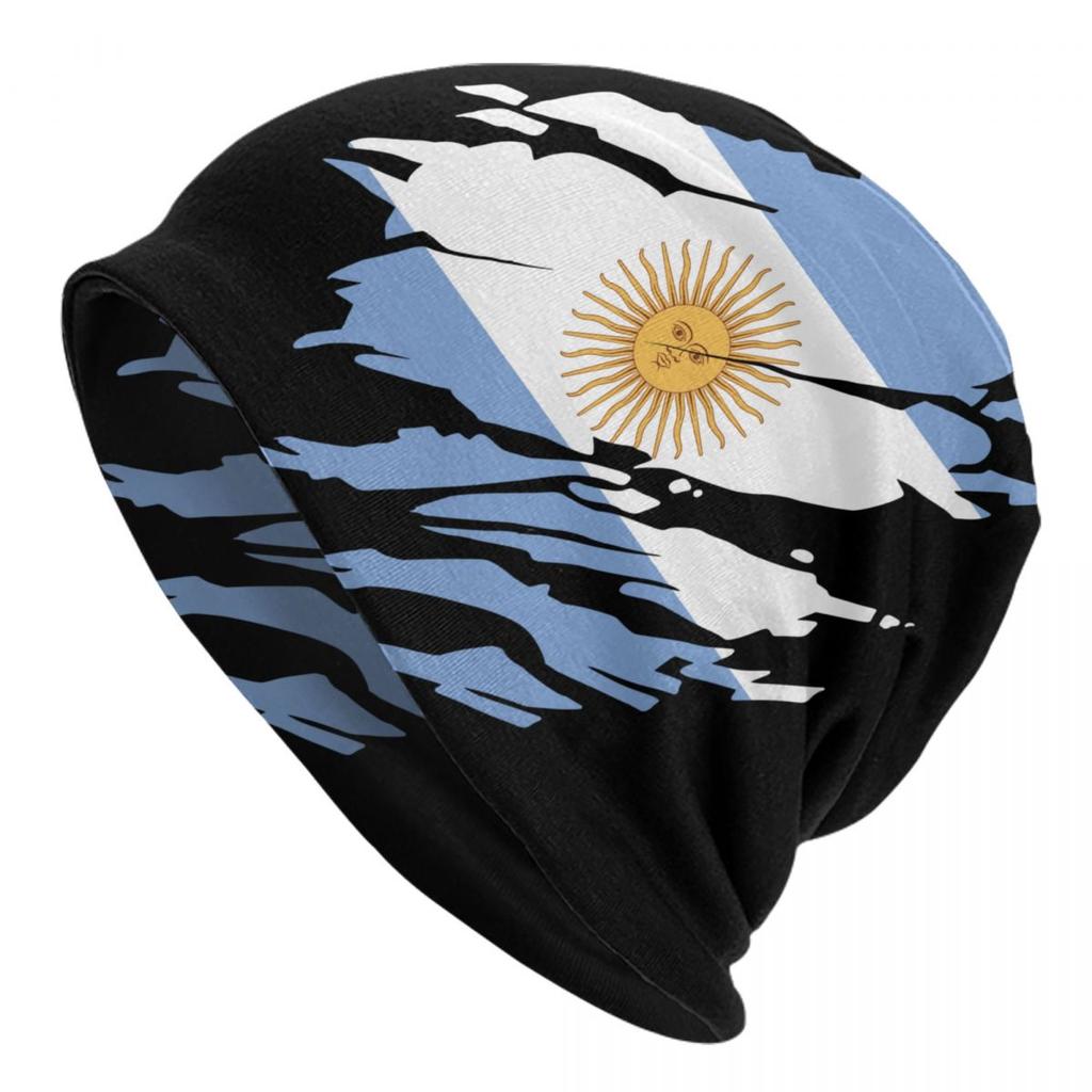 Флаг Аргентины Skullies шапки шапки унисекс зимняя теплая вязаная шапка унисекс для женщин для взрослых аргентинский гордый капот шапки уличная лыжная кепка