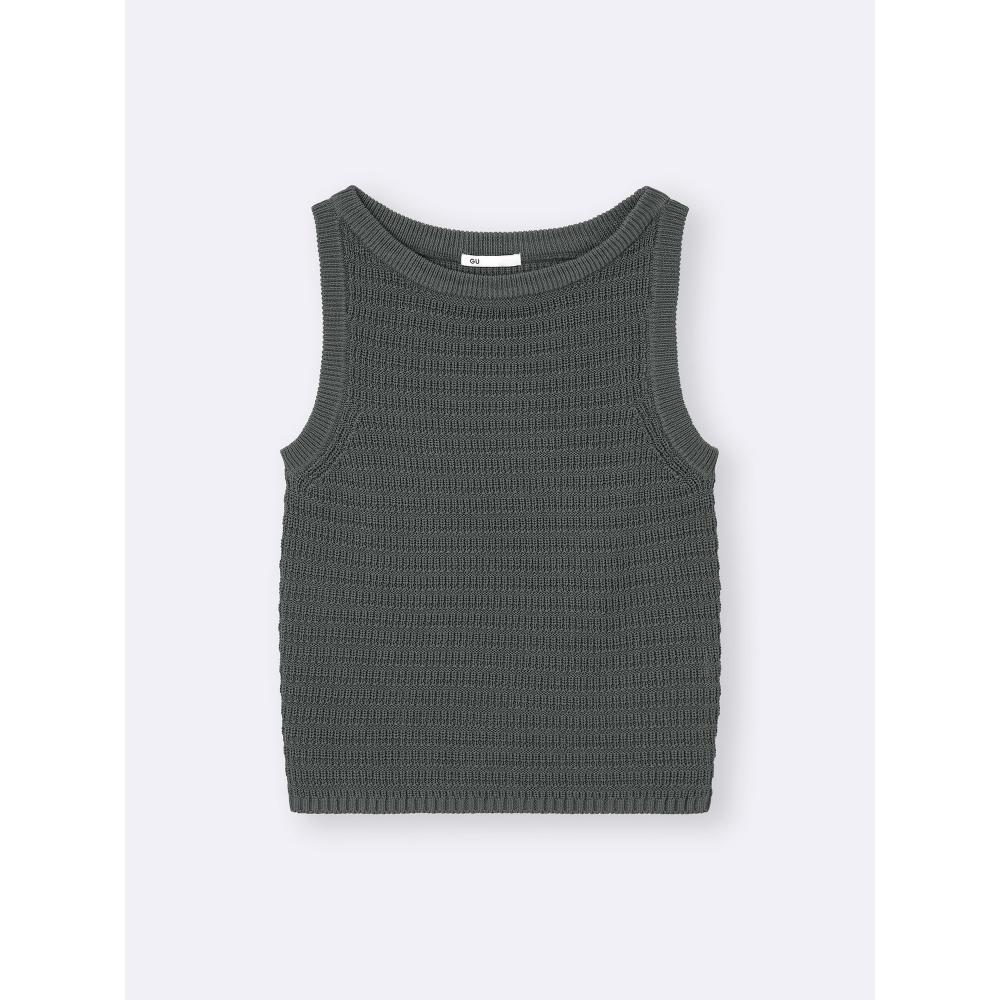 GU by Uniqlo Текстурированная трикотажная майка
